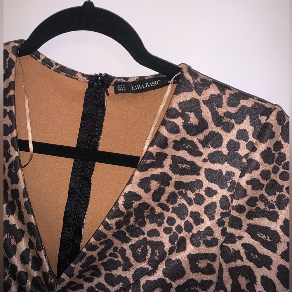 Zara print dress